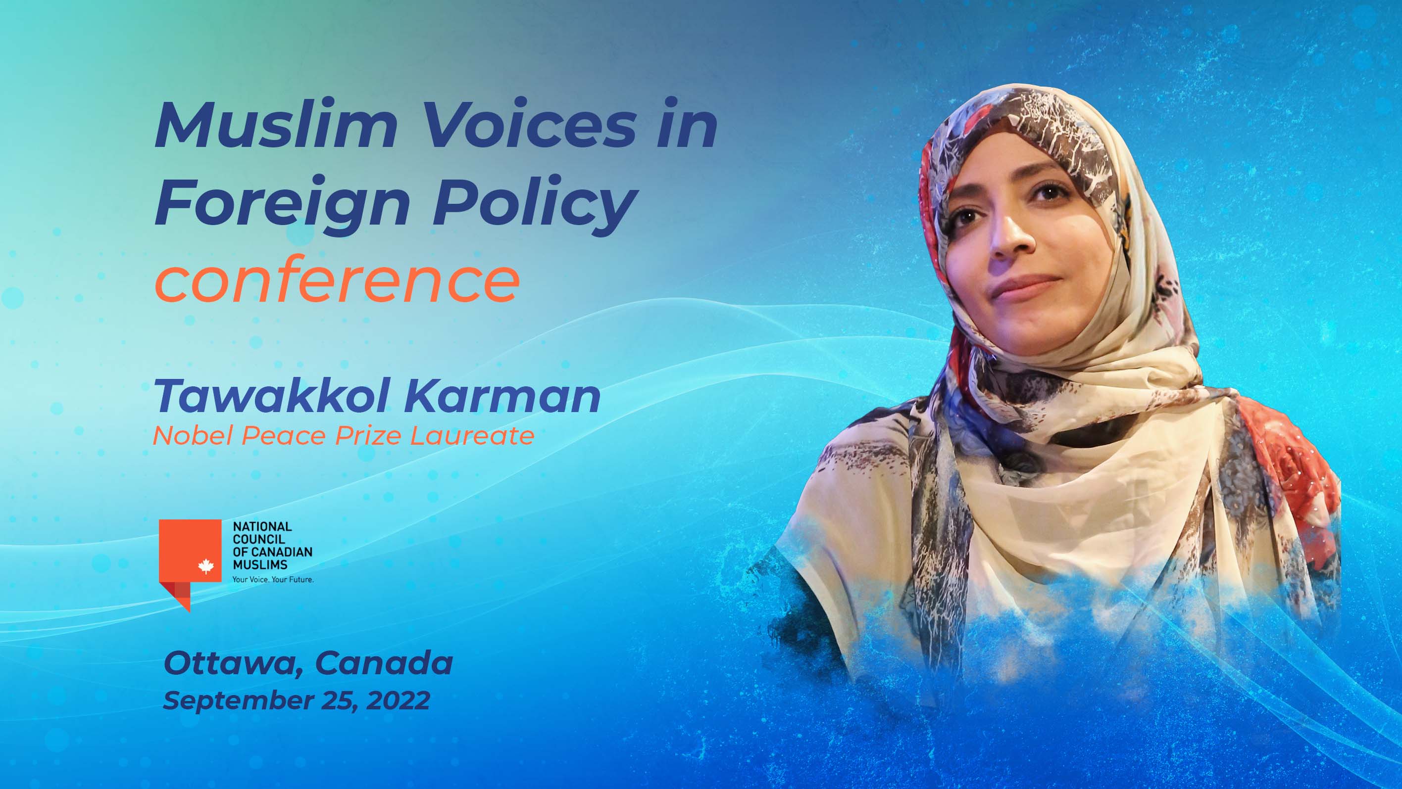 Tavakkol Karman Kanada’da uluslararası bir konferansa katılıyor